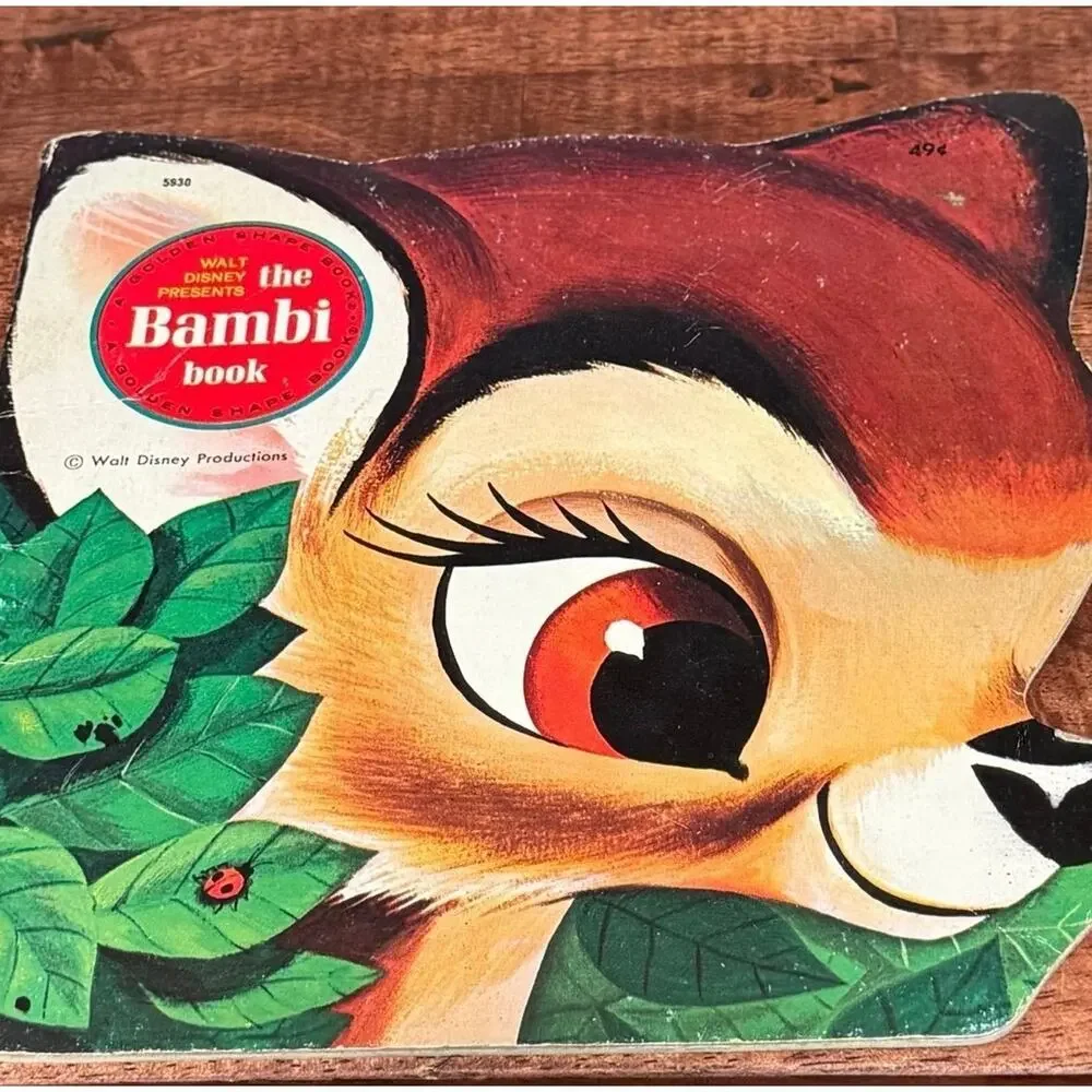 Three Vintage Bambi Books '66, '73. '88